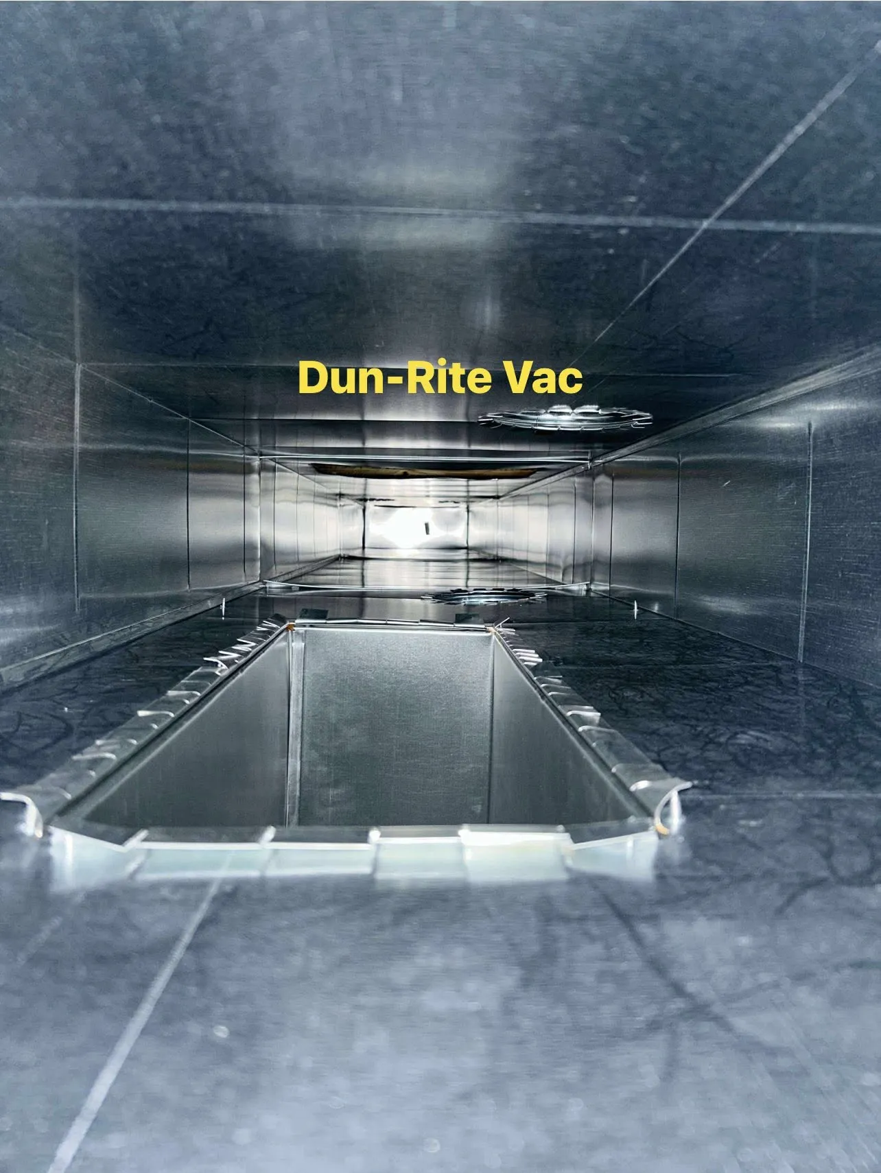 Dryer Vent After Professional Cleaning Clean residential dryer vent after professional cleaning